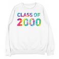 Class Of 2000 School Reunion College Highschool Graduation Premium Tri-Blend Unisex Sweatshirt
