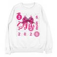 Class Of 2026 Senior Coquette Pink Bow Graduation Family Premium Tri-Blend Unisex Sweatshirt