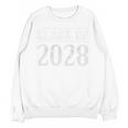 Class Of 2028 Senior Graduation Year Idea Unisex Sweatshirt