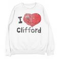 Clifford The Big Red Dog I Heart Clifford Childrens Books Unisex Sweatshirt