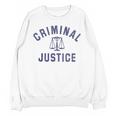 Criminal Justice Major College Graduate Graduation Unisex Sweatshirt
