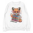 Cute Fox Read More Be Kind Stay Weird Reader Geek Book Lover Unisex Sweatshirt Cute Fox Read More Be Kind Stay Weird Reader Geek Book Lover Unisex Sweatshirt