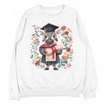 Cute Graduation Zebra Holding DiplomaShirt Unisex Sweatshirt