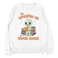 Cute Halloween Teacher Librarian Mummy Reading Books Unisex Sweatshirt Cute Halloween Teacher Librarian Mummy Reading Books Unisex Sweatshirt