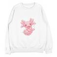 Most Days I Just Wanna Be An Axolotl Salamander Introvert Unisex Sweatshirt Most Days I Just Wanna Be An Axolotl Salamander Introvert Unisex Sweatshirt