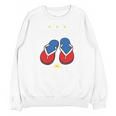 Discipline Arsenal Pinoy Nostalgia Filipino Tsinelas Premium Tri-Blend Unisex Sweatshirt