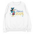Disney Mickey Mouse Cap & Gown '25 Graduation Class Of 2025 Premium Tri-Blend Unisex Sweatshirt