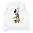Disney Mickey Mouse Peace Out Totally Retro Graduation Unisex Sweatshirt