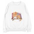 Easily Distracted By Cats And Books Cute Cat Sleeping Girls Unisex Sweatshirt