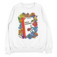 Equal Rights Book Flower Resist Feminist LGBTQ Floral Unisex Sweatshirt