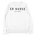 ER Nurse Est 2026 Emergency Room Graduation Nursing School Unisex Sweatshirt