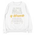 Ew People Definition Introvert Quote Anti Social Vibes Premium Tri-Blend Unisex Sweatshirt