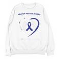 Faith Blue In Memory Of My Godmother Colon Cancer Awareness Unisex Sweatshirt