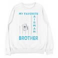 My Favorite Airman Calls Me Brother Airman Graduation Premium Tri-Blend Unisex Sweatshirt