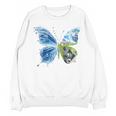 Frutiger Aero Aesthetic Butterfly Computer Fishes Scenery Raglan Baseball Tee Unisex Sweatshirt Frutiger Aero Aesthetic Butterfly Computer Fishes Scenery Raglan Baseball Tee Unisex Sweatshirt