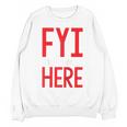 Fyi Introvert Here Raglan Baseball Tee Unisex Sweatshirt Fyi Introvert Here Raglan Baseball Tee Unisex Sweatshirt