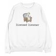 Goose Licensed Listener Psychology School Graduation Unisex Sweatshirt