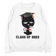 I Graduated Class Of2023 Cat Graduation Unisex Sweatshirt