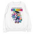 Graduation 2nd Grade Unicorn Roller Skate Girls Grad Unisex Sweatshirt