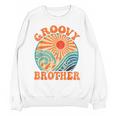 Groovy Brother 70s Aesthetic Nostalgia 1970's Retro Brother Unisex Sweatshirt Groovy Brother 70s Aesthetic Nostalgia 1970's Retro Brother Unisex Sweatshirt