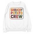 Grouchy Potato Crew Introvert Sarcasm Premium Tri-Blend Unisex Sweatshirt Grouchy Potato Crew Introvert Sarcasm Premium Tri-Blend Unisex Sweatshirt