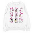 Halloween Pink Ghost Read More Books Spooky Boo Teacher Kids Unisex Sweatshirt