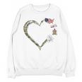 Heart Coast Guard Wife Coast Guard Graduation Wife USCG Wife Unisex Sweatshirt