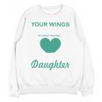 My Heart Was Not In Loving Memory Missing Daughter In Heaven Unisex Sweatshirt
