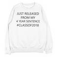 Highschool College Graduation Class Of 2018 Shirt Unisex Sweatshirt