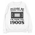 Over The Hill Please Be Patient I'm From The 1900s VHS Premium Tri-Blend Unisex Sweatshirt Over The Hill Please Be Patient I'm From The 1900s VHS Premium Tri-Blend Unisex Sweatshirt