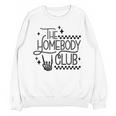 The Homebody Club Retro Introvert Antisocial Unisex Sweatshirt