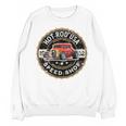 Hotrod Custom Car Automotive Nostalgia Distressed Premium Tri-Blend Unisex Sweatshirt