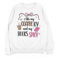 Iced Coffee & Reading Smut Books Girly Spicy Novels Unisex Sweatshirt Iced Coffee & Reading Smut Books Girly Spicy Novels Unisex Sweatshirt