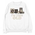 I’m This Old Retro Tech Nostalgia For 70s 80s Premium Tri-Blend Unisex Sweatshirt