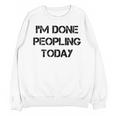 Introvert Design For Introverted Men And Women Unisex Sweatshirt Introvert Design For Introverted Men And Women Unisex Sweatshirt