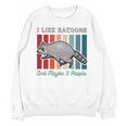 Introvert Raccoon Animal Lover Trash Panda Antisocial Retro Unisex Sweatshirt Introvert Raccoon Animal Lover Trash Panda Antisocial Retro Unisex Sweatshirt