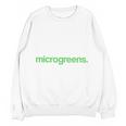 Introvert But Willing To Discuss Microgreens Urban Farming Unisex Sweatshirt