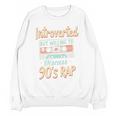 Introverted But Willing To Discuss 90s Rap Premium Tri-Blend Unisex Sweatshirt Introverted But Willing To Discuss 90s Rap Premium Tri-Blend Unisex Sweatshirt