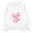 Introverted But Willing To Discuss Axolotl Salamander Unisex Sweatshirt