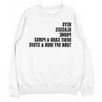 Keys Glasses Phone Debit Card For Memory-Less Friends Mirror Unisex Sweatshirt