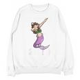 Kids Class Of 2029 Shirt Graduation Dabbing Mermaid Shirt Unisex Sweatshirt