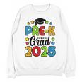 Kids Pre-K Grad 2025 Preschool Prek Graduation Unisex Sweatshirt