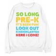 Kids So Long PRE-K It's Been Fun Shirt Boy Girl Graduation Unisex Sweatshirt