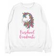 Kids Unicorn Preschool Graduation Unisex Sweatshirt