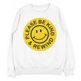 Be Kind Rewind Shirt Retro Nostalgia Sticker 80s 90s Tee Premium Tri-Blend Unisex Sweatshirt Be Kind Rewind Shirt Retro Nostalgia Sticker 80s 90s Tee Premium Tri-Blend Unisex Sweatshirt
