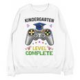 Kindergarten Level Complete Graduation Class 2023 Gamer Kids Unisex Sweatshirt
