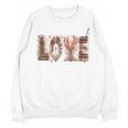 Librarian Reader Books Valentine Teacher Valentines Teach Unisex Sweatshirt