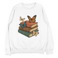Life Is Better With Butterflies And Books Cute Butterfly Unisex Sweatshirt Life Is Better With Butterflies And Books Cute Butterfly Unisex Sweatshirt