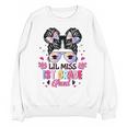 Lil Miss 1st Grade Grad Graduation Last Day Of 1st Grade Unisex Sweatshirt