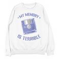 My Memory Is Terrible Floppy Diskette Memory Module Raglan Baseball Tee Unisex Sweatshirt My Memory Is Terrible Floppy Diskette Memory Module Raglan Baseball Tee Unisex Sweatshirt